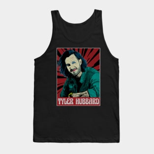 Tyler Hubbard Pop Art Style Tank Top